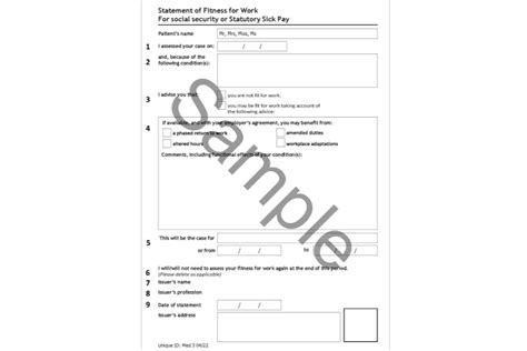 The fit note: guidance for patients and employees.